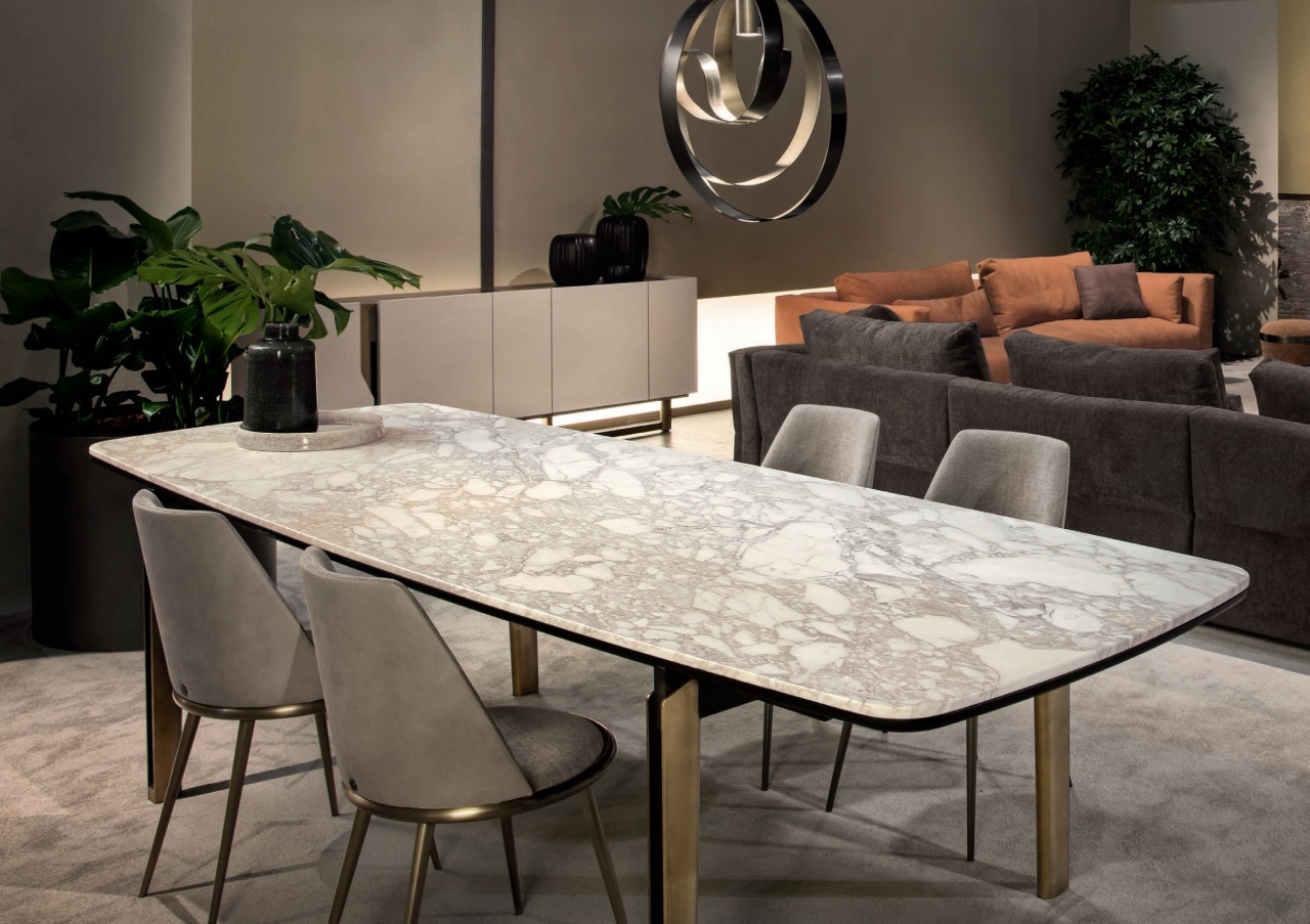 意大利现代轻奢风餐桌椅，优雅的“质感美”！