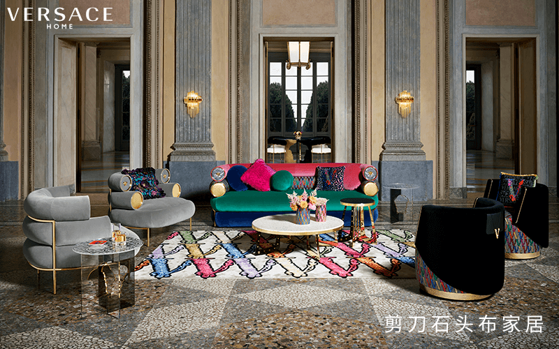 Versace范思哲家具，藏不住的贵族气质，奢华与实用完美结合!