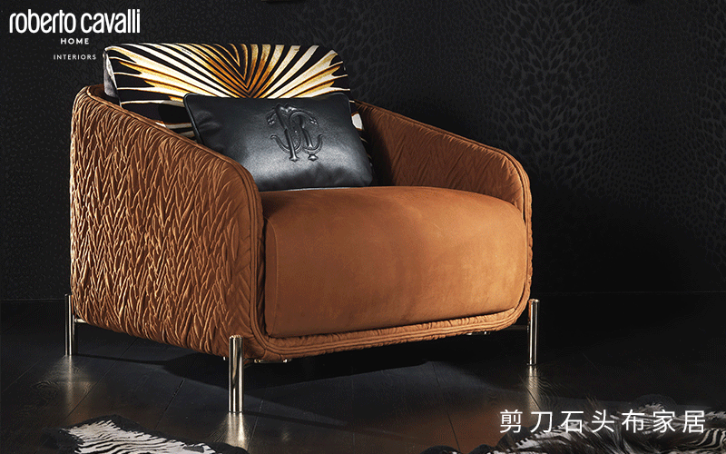ROBERTO CAVALLI HOME单人沙发