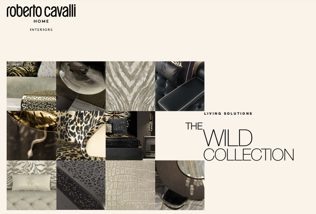 「全网首发」绚丽奢华！Roberto Cavalli Home新品狂野来袭