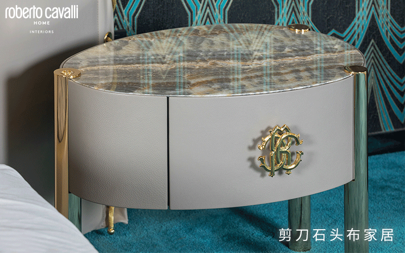 意大利ROBERTO CAVALLI HOME床头柜