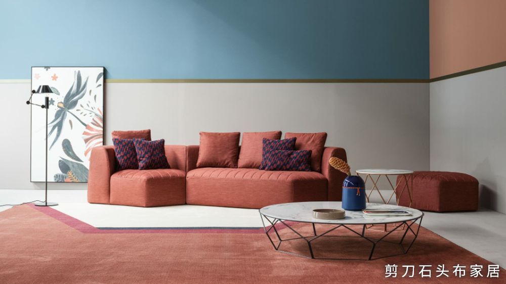 简约风进口家具品牌Bonaldo这两款岛屿式沙发，超舒适！