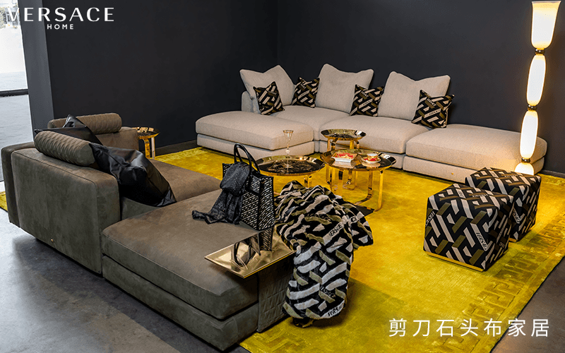 意大利VERSACE HOME进口沙发_剪刀石头布家居
