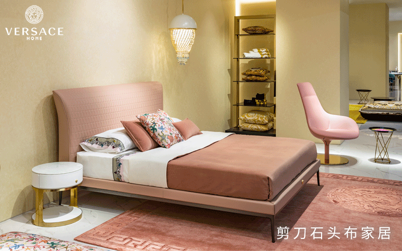 意大利VERSACE HOME进口床_剪刀石头布家居
