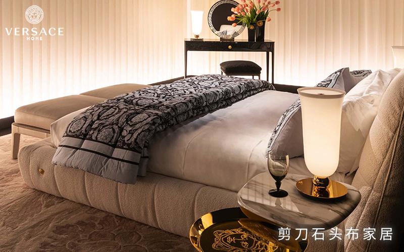意大利VERSACE HOME进口床_剪刀石头布家居