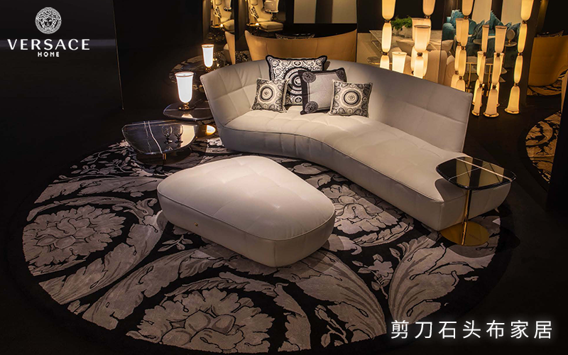 意大利VERSACE HOME进口沙发_剪刀石头布家居