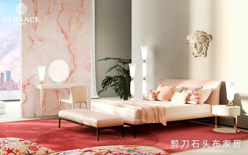 意大利VERSACE HOME进口床_剪刀石头布家居