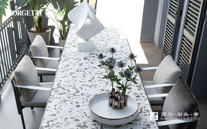 GIORGETTI户外长餐桌