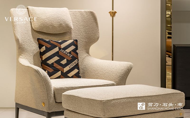 VERSACE HOME单人沙发/脚凳