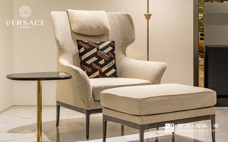 VERSACE HOME单人沙发/脚凳