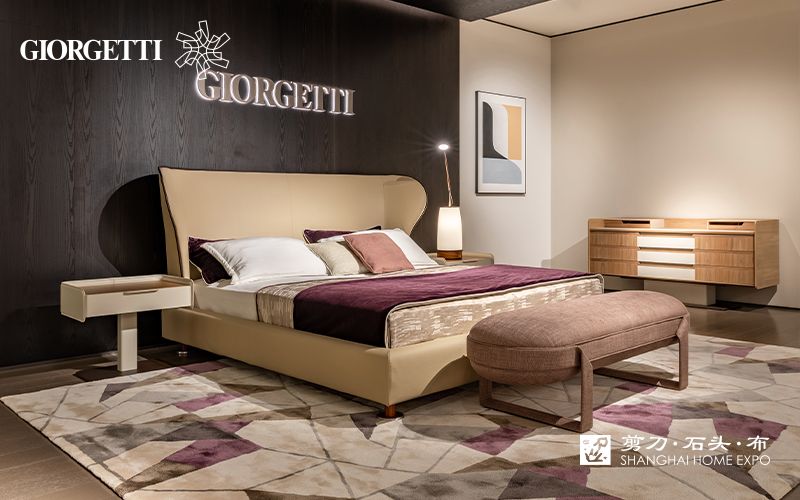 GIORGETTI床/床尾凳/床头柜