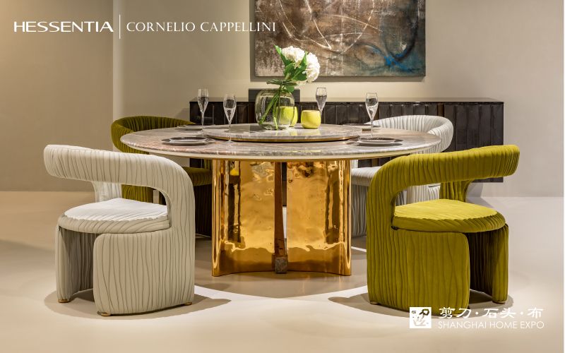 HESSENTIA|CORNELIO CAPPELLINI圆餐桌/餐椅