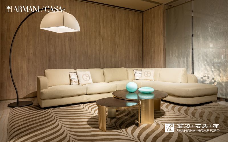 ARMANI/CASA沙发/圆几