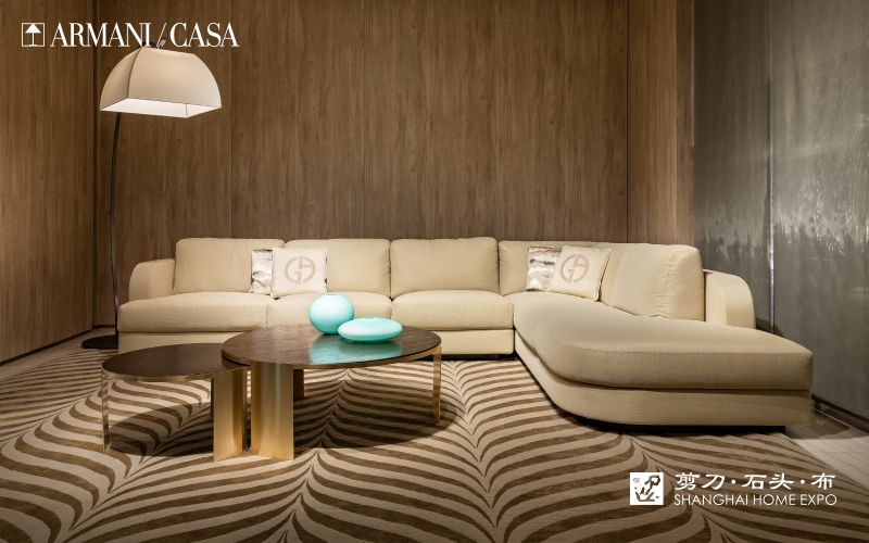 ARMANI/CASA沙发/圆几