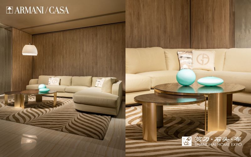 ARMANI/CASA沙发/圆几