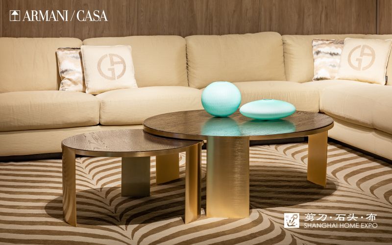 ARMANI/CASA沙发/圆几