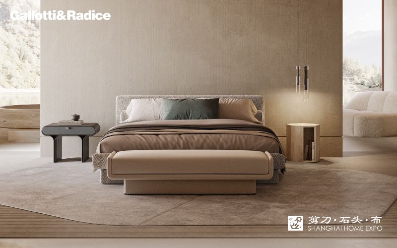 GALLOTTI&RADICE床/床头柜