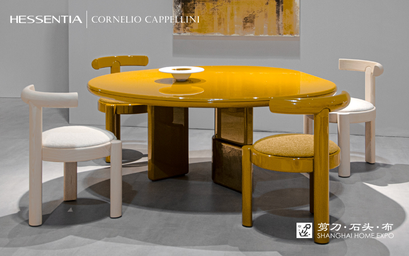 HESSENTIA|CORNELIO CAPPELLINI异形餐桌/餐椅