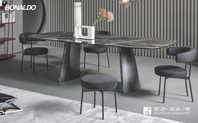 BONALDO长餐桌/餐椅