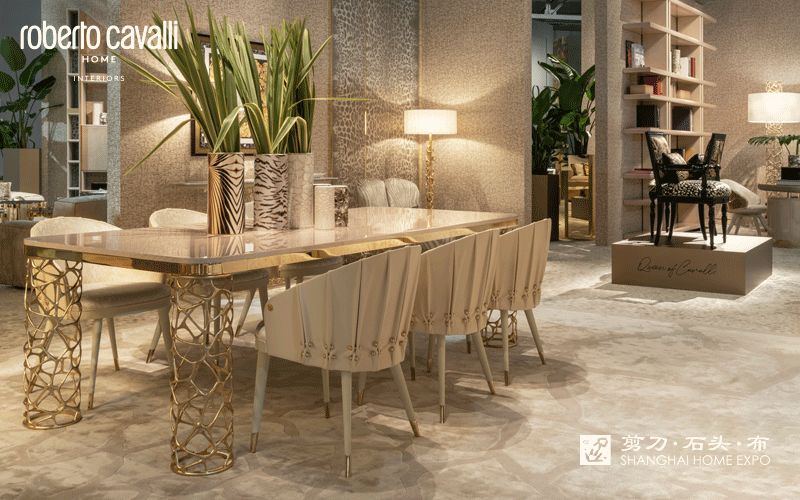 ROBERTO CAVALLI HOME长餐桌/餐椅