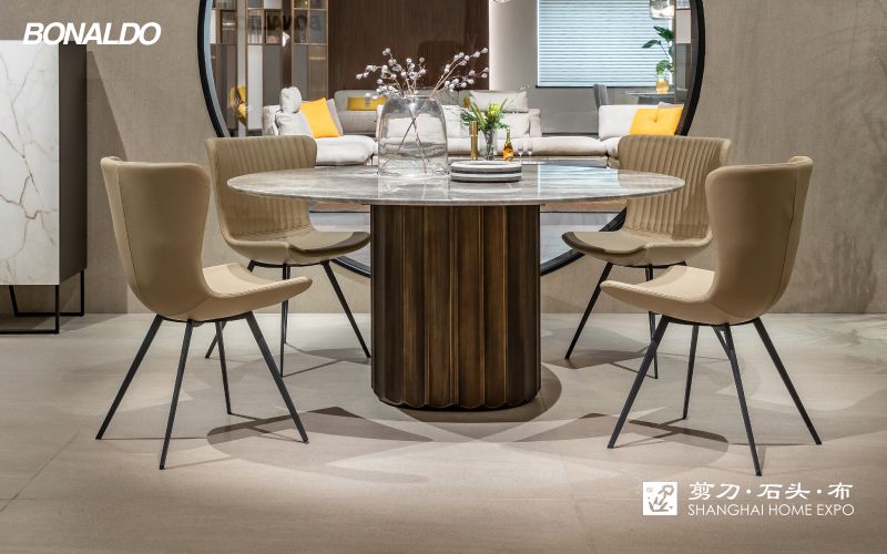 BONALDO圆餐桌/餐椅