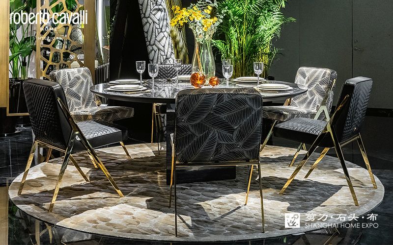 ROBERTO CAVALLI HOME圆餐桌/餐椅