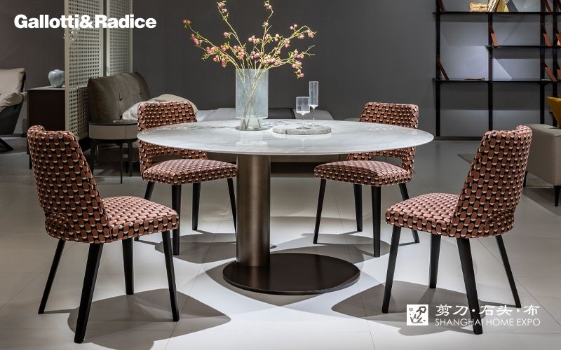 GALLOTTI&RADICE圆餐桌/餐椅