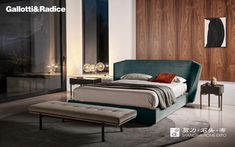 GALLOTTI&RADICE床/床头柜