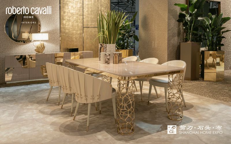 ROBERTO CAVALLI HOME长餐桌/餐椅