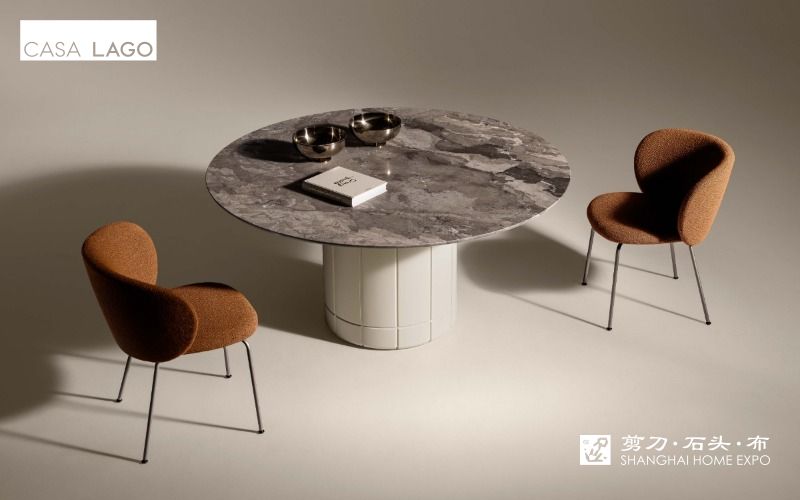 CASA LAGO圆餐桌/餐椅