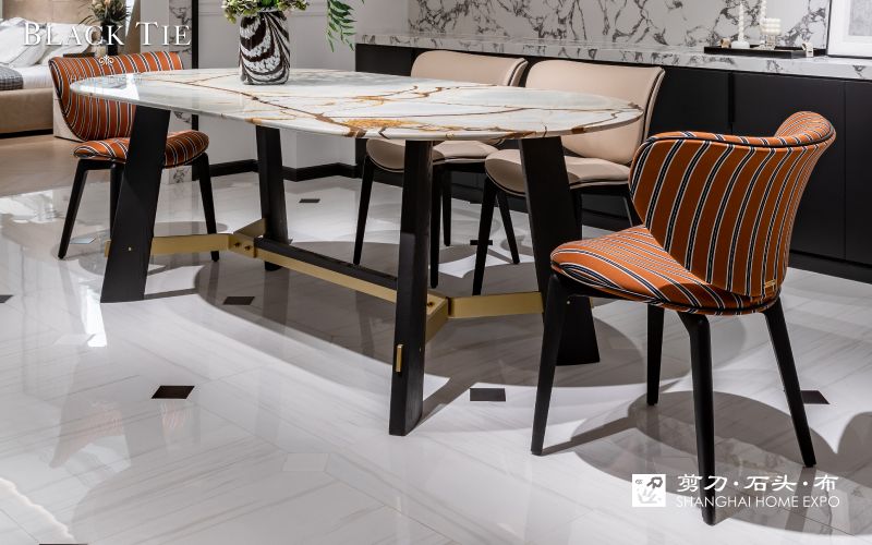 BLACK TIE长餐桌/餐椅