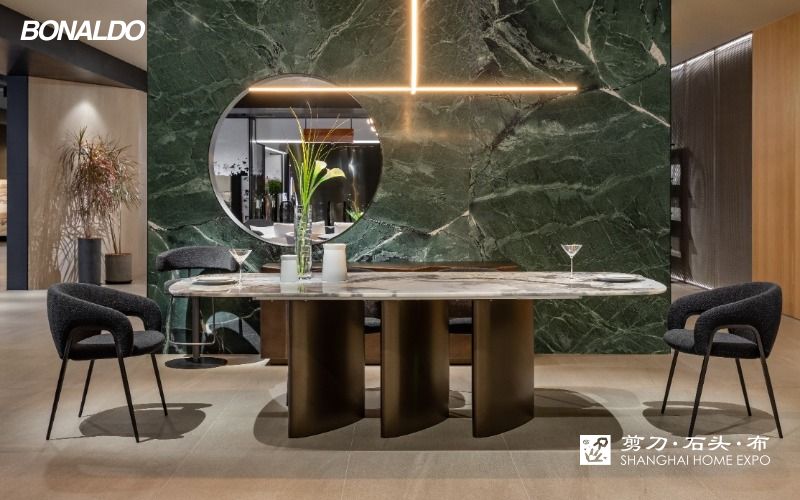 BONALDO长餐桌/餐椅