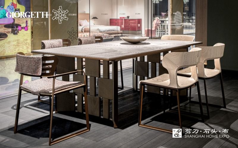 GIORGETTI户外长餐桌/餐椅