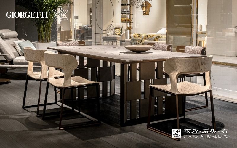 GIORGETTI户外长餐桌/餐椅