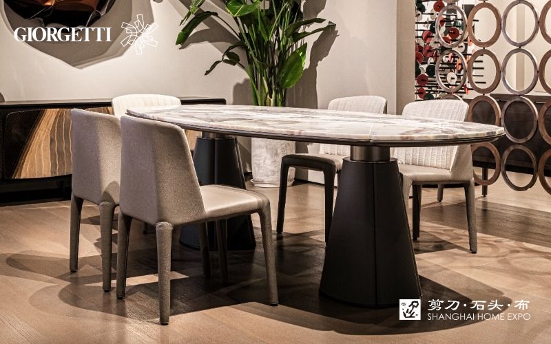 GIORGETTI长餐桌/餐椅