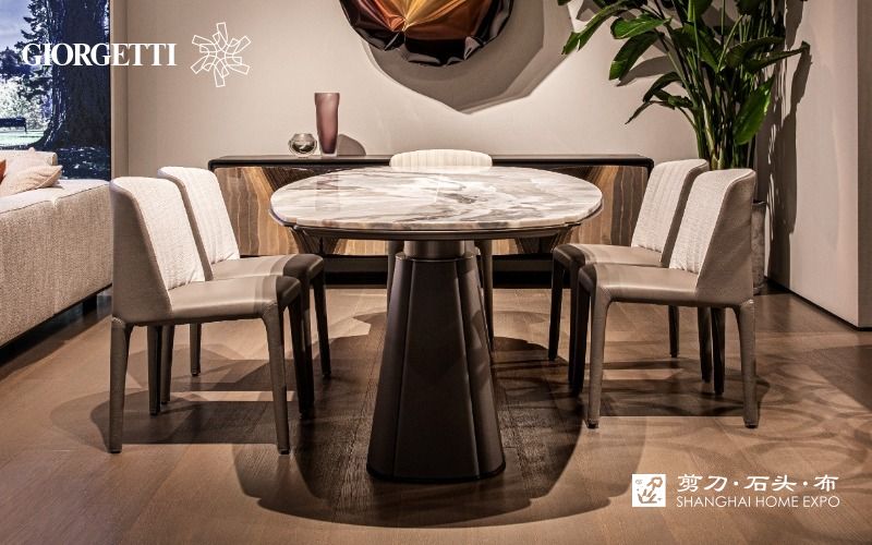 GIORGETTI长餐桌/餐椅