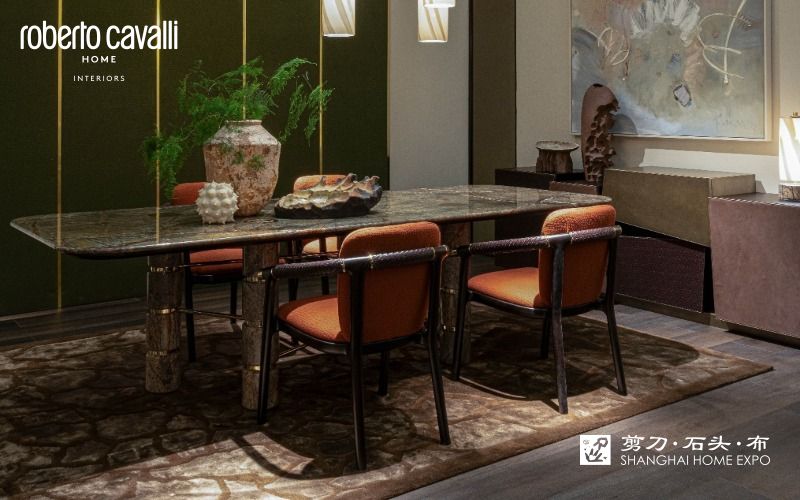 ROBERTO CAVALLI HOME餐桌/餐椅