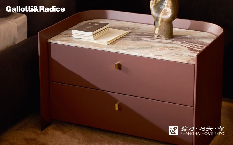 GALLOTTI&RADICE床/床头柜